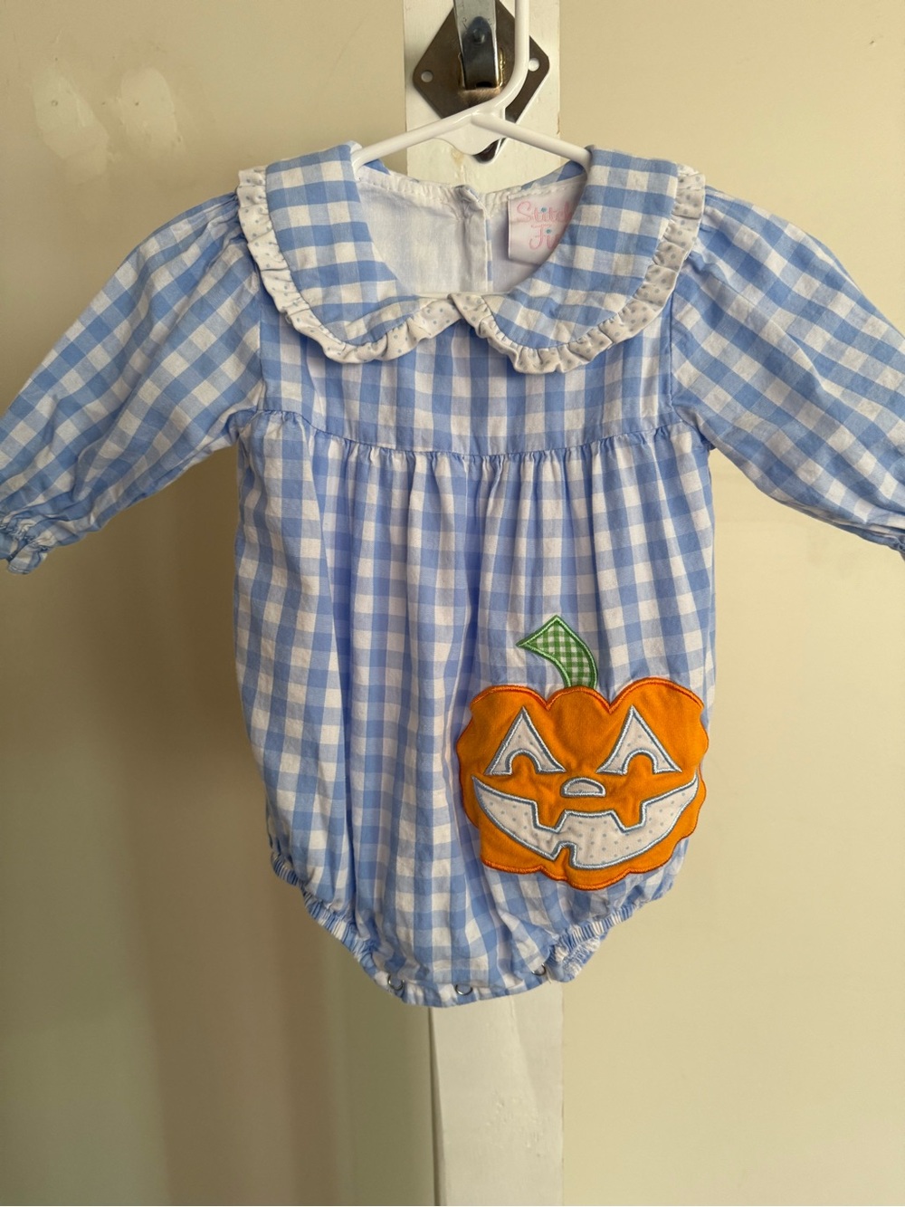 Stitchy Fish Halloween Bubble Romper